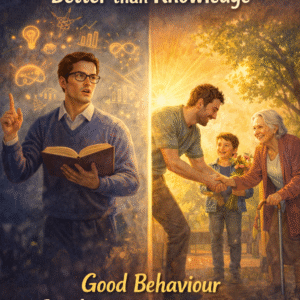 Behaviour is Always Better than Knowledge—Good Behaviour Outshines Mere Information